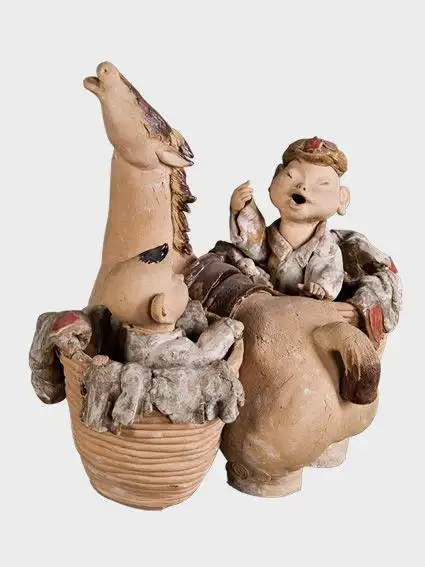 泥塑作品 #手工