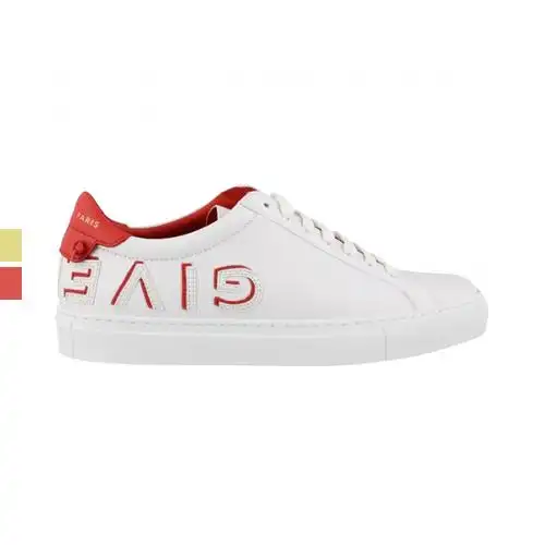 givenchy纪梵希白色牛皮字母休闲休闲运动运动鞋板鞋小白鞋单鞋