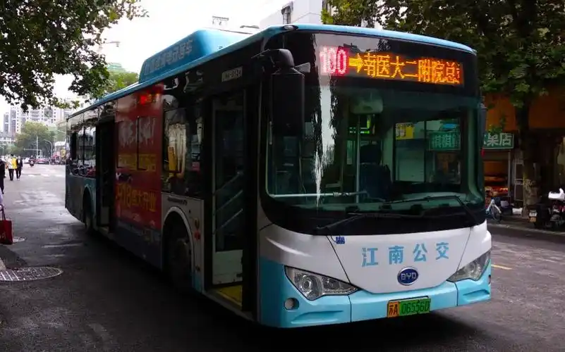 (全球首发)[南京公交]南京公交100路(安德门→南医大二附院总站)全程