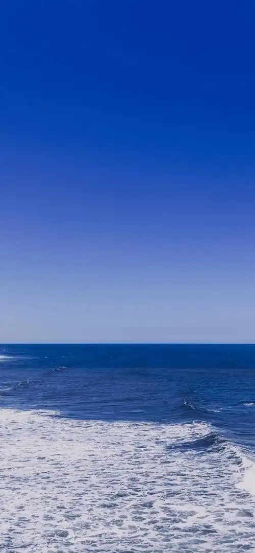 蓝色治愈系无水印手机壁纸_网易订阅