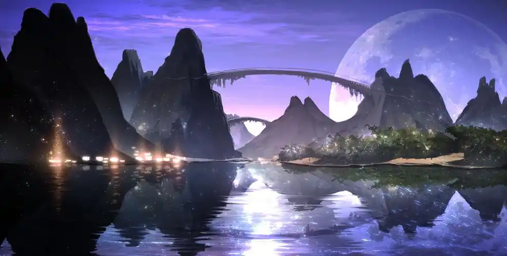 各式画风手机壁纸仙境风景二次元宇宙星空拿走不谢