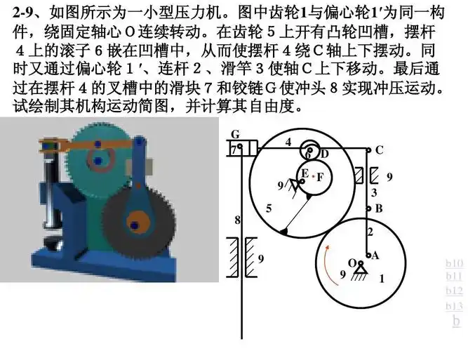 中南大学 机械原理 机械原理 复习答案ppt