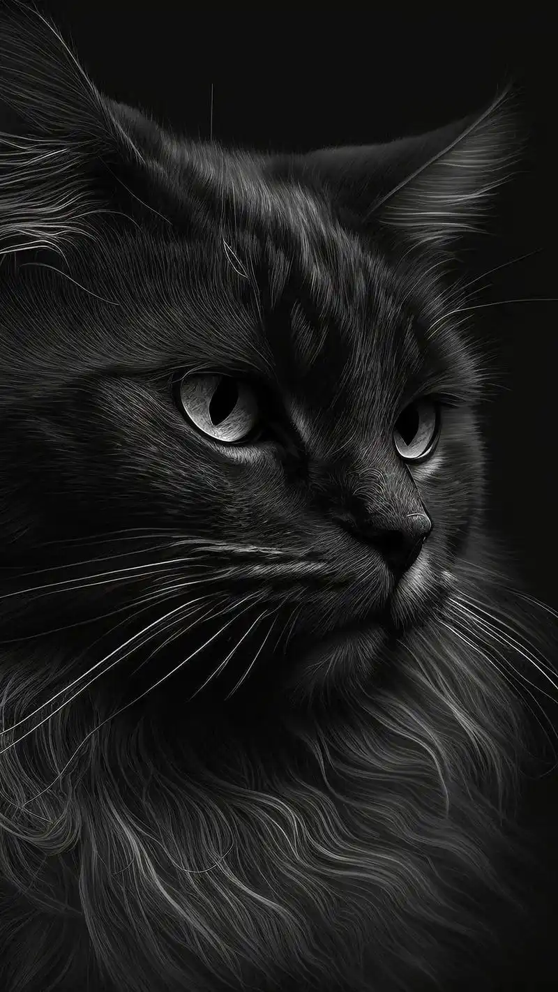 【动物壁纸】喵星人.猫眼深邃,似看透铲屎官的渺小 #猫咪 # - 抖音