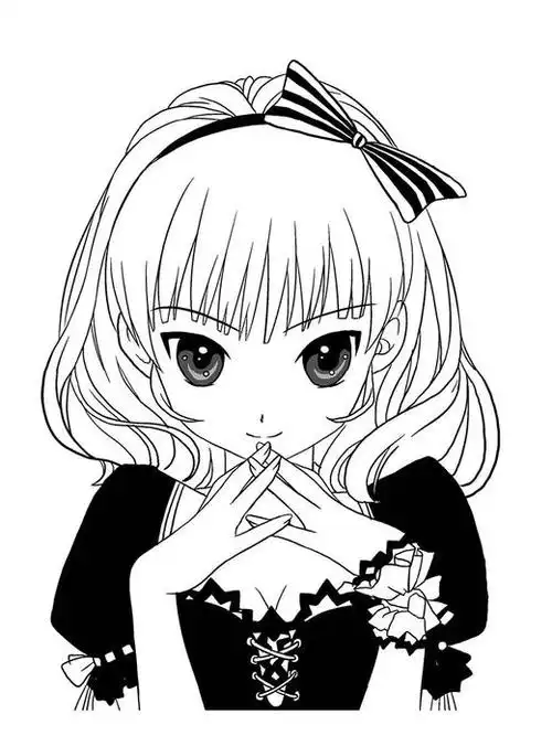 动漫卡漫技法 漫画技法 麦小朵绘画美术铅笔素描日本动漫可爱人物绘画