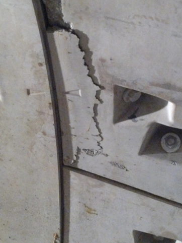 管片错台及破损