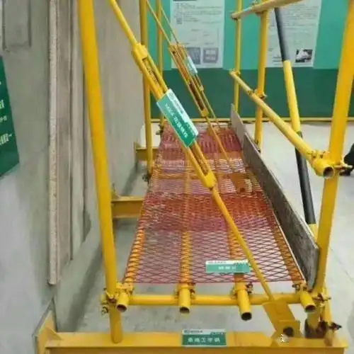 高层建筑采用这种悬挑架可节约55的工字钢用量