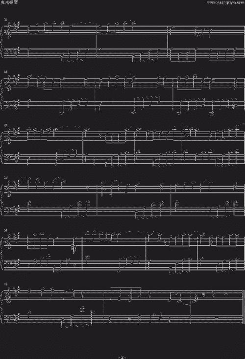 waiting._歌谱简谱_哆来咪123曲谱网