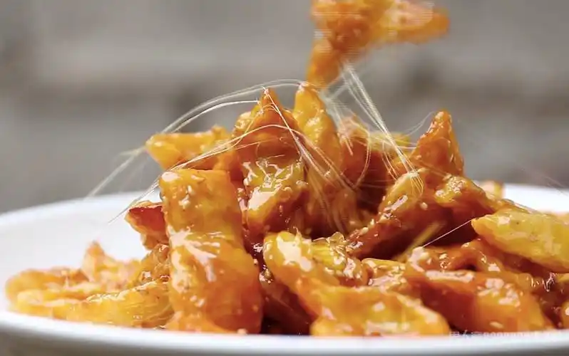 品尝各地风味美食 一起感受中国各地的特色风味_拔丝