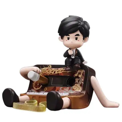 正版周杰伦盲盒周同学录小卷系列公仔周边潮玩珍藏生日礼物摆件