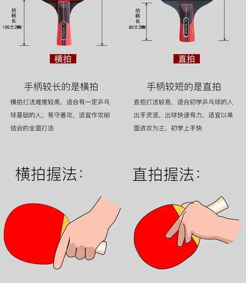 蝴蝶乒乓球拍初学者娱乐大学生娱乐儿童小学生横拍直拍乒乓球拍拍子