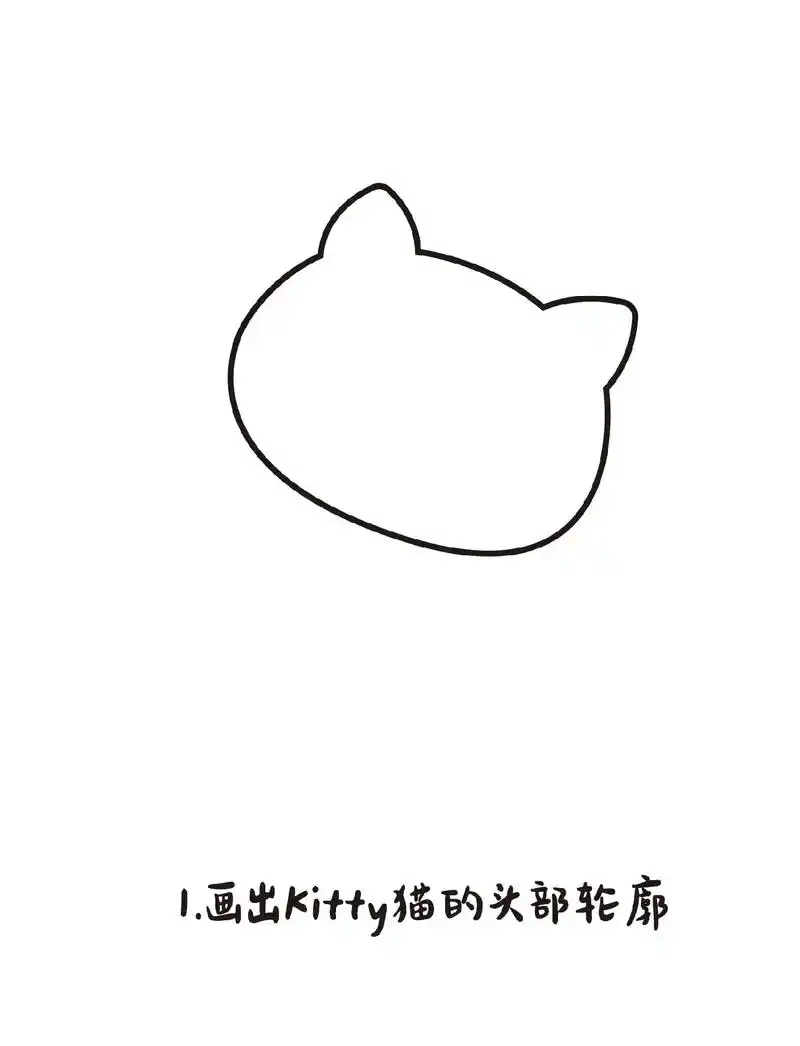 holle kitty猫简笔画.holle kitty 还你 - 抖音