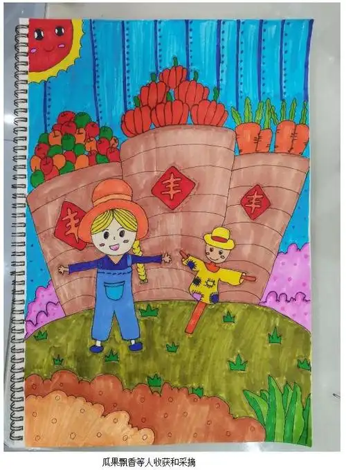 丰收的画卷正徐徐展开,让我们一起来欣赏下吧:秋天,是个丰收的季节