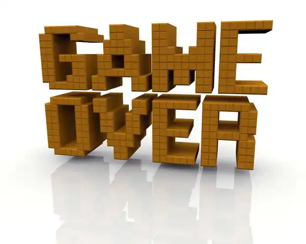 游戏结束英文字母