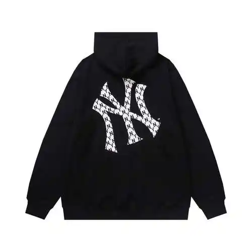 mlb2022秋冬新款ny卫衣带帽洋基队男女情侣宽松休闲纯棉慵懒风上衣潮