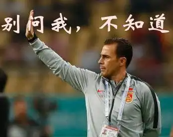 表情包揭秘卡纳瓦罗执教国足是一种怎样的体验