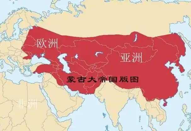 蒙古帝国版图