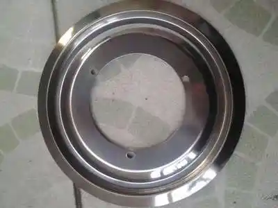 厂家直销不锈钢托盘燃气灶配件超厚煤气灶水盘炉具配件内径100