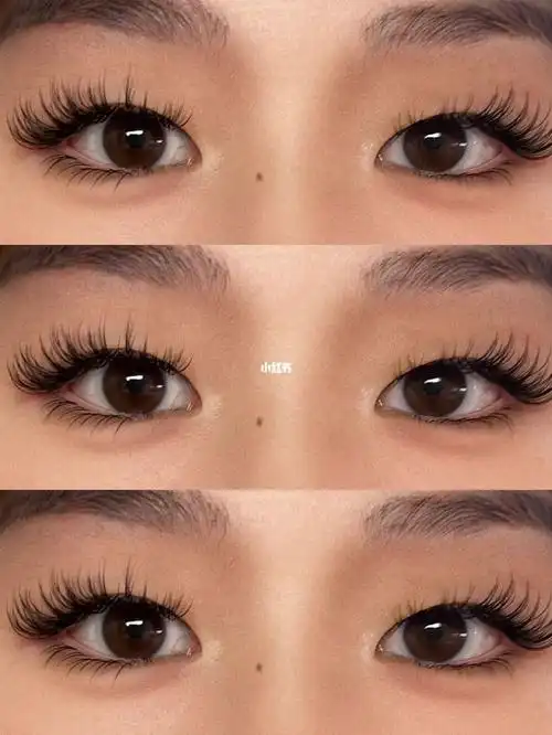 单眼皮女孩种睫毛也可以很飒的好嘛