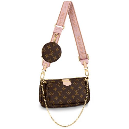 louis vuitton/路易威登  老花logo五合一 multi pochette