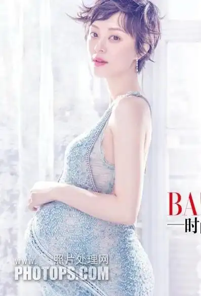 孙俪孕照大片是如何调色的~~~~求解!谢谢!