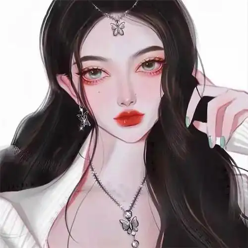 小众高冷女生御姐手绘动漫头像图片