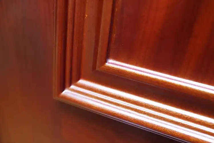 富贵红实木门欧式现代简约时尚卧室门_门窗锁具_全屋定制_装修配套