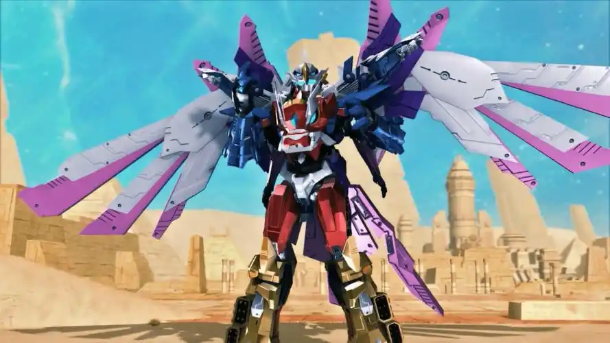 蓝弧动画的特点打不过就合体细数超兽神的17种合体形态