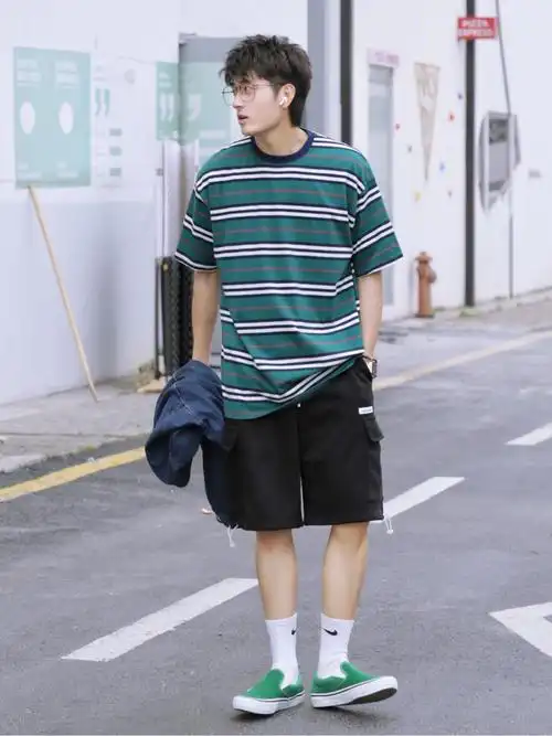 ootd男生夏季穿搭男生周末出行搭配78