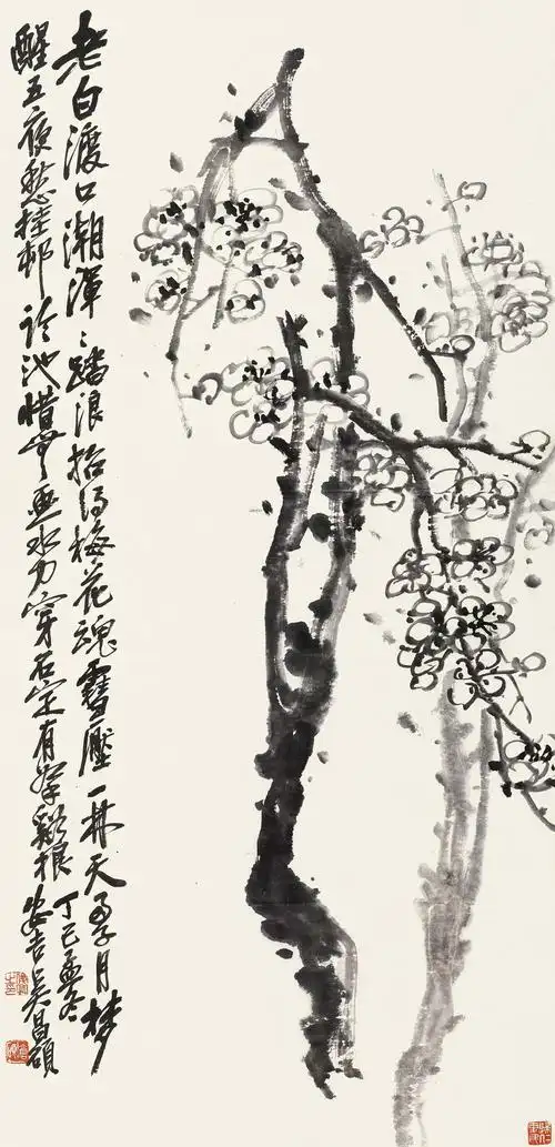 吴昌硕梅花