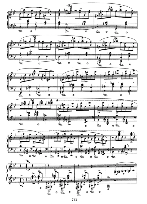 g小调叙事曲钢琴谱带指法版肖邦