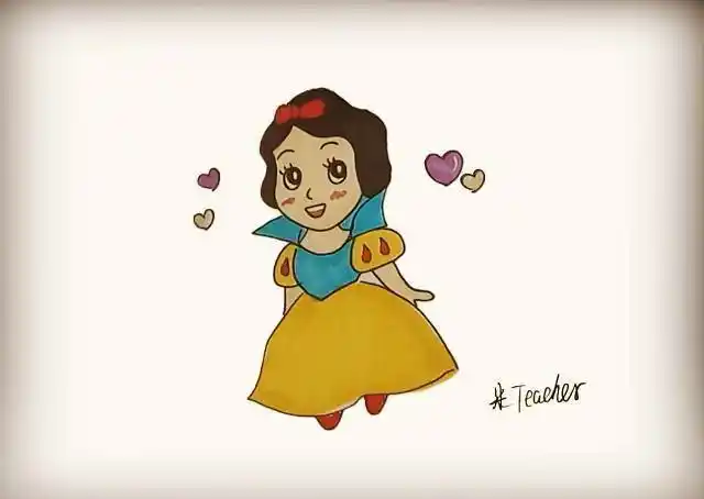 漫画简笔画人物少女 漫画简笔画人物少女简单