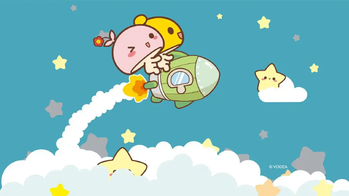 卡通动漫,可爱,卡通,高清,甜蜜,蘑菇点点,壁纸,1920x1080