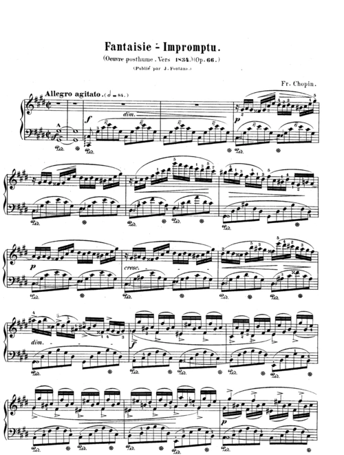肖邦-升c小调幻想即兴曲 op[1].66