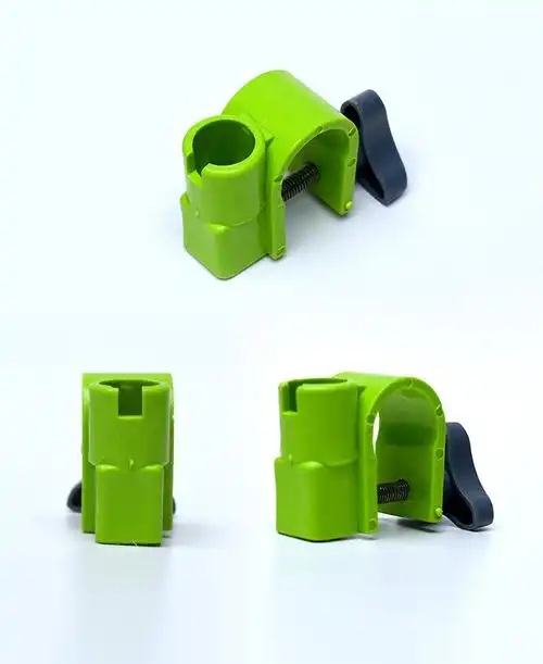 拉饵盘配件6毫米螺丝口地插伸缩杆支架顶竿钓椅卡扣垂钓渔具用品