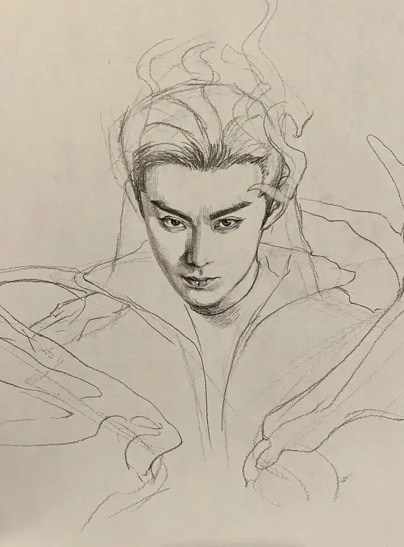 诀症之作-满配的大强:业火 熏鸡架 biking #苍兰诀  - 抖音