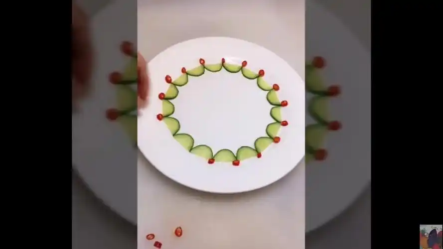 菜盘装饰,热菜摆盘围边,盘饰点缀,摆盘装饰