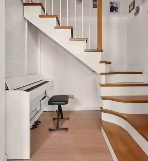 原创有创意的转角楼梯装修设计,能提升装修档次!复式空间别错过!