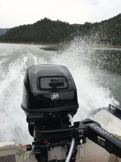 美国水星船外机推进器发动机船挂机橡皮艇冲锋舟马达4冲25马力短轴