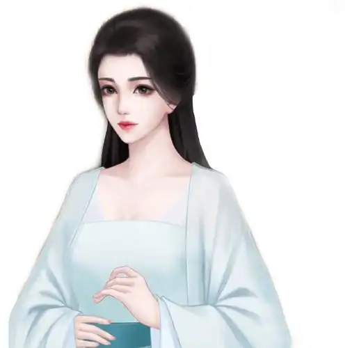 古风女子素材免抠