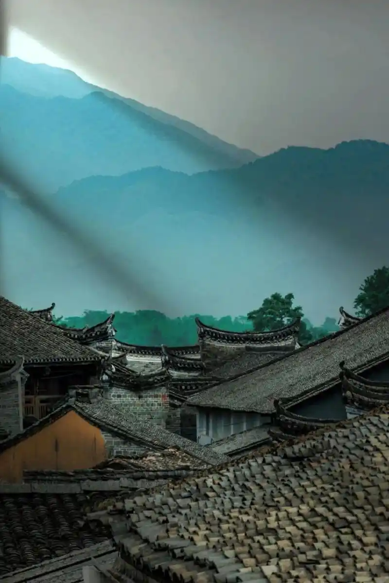 中国最具旅游价值古村落—桂林灵川县江头村.