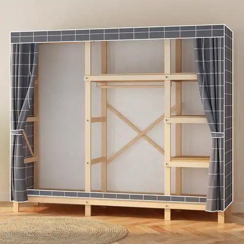 木质衣柜简易实木