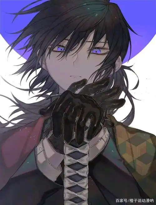 《鬼灭之刃》给大家整理的富冈义勇的图片,大师兄我太可以了