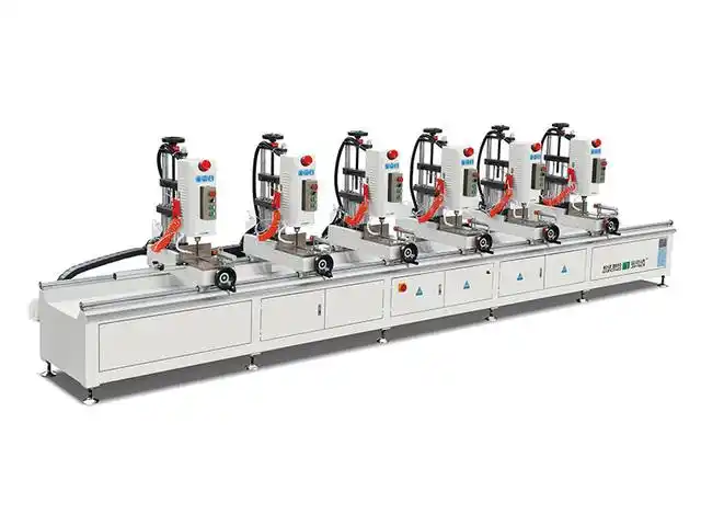 铝幕墙多头组合钻床