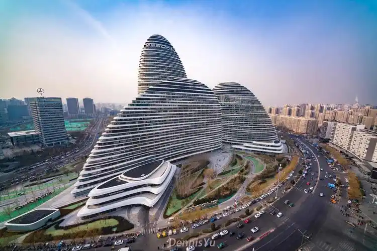 望京soho和戴姆勒大厦