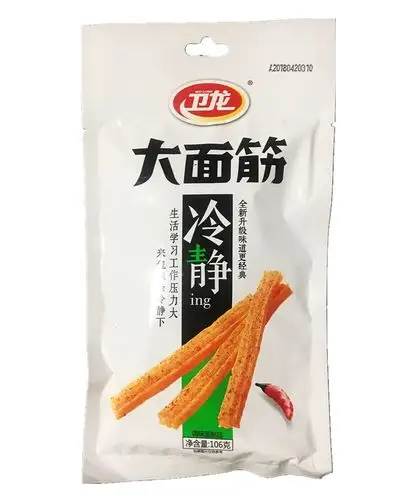 卫龙辣条大面筋106g小面筋30克麻辣冷静约吗任性压惊亲嘴语烧道