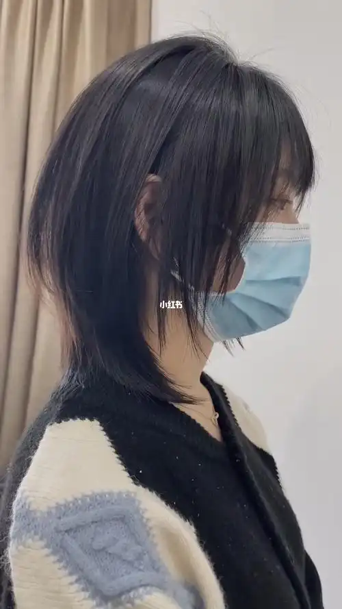 日系短发小狼尾鲻鱼头鲻鱼头女生狼尾发