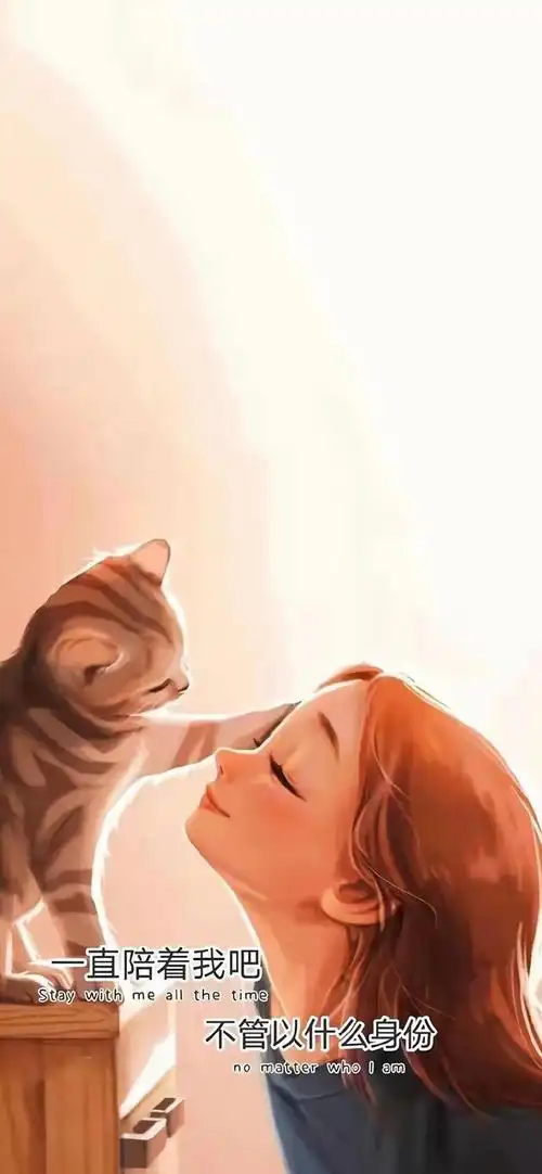 抖音热门文字控壁纸(5),个性,治愈