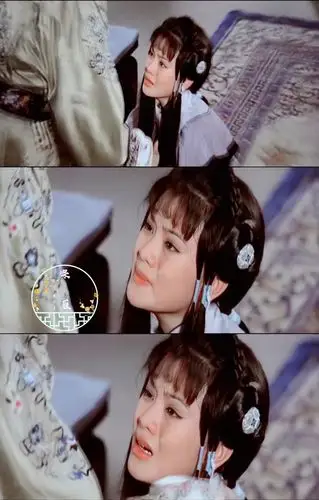 红楼梦# 张艾嘉版林黛玉调色修复 截图选自1977金玉良缘红楼梦