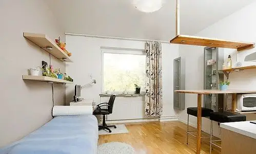 20平米小户型装修 女生卧室效果图