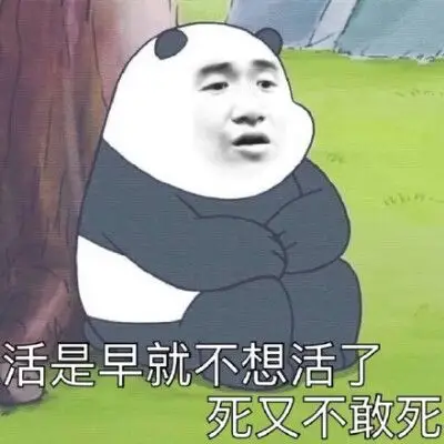 活是不想活了